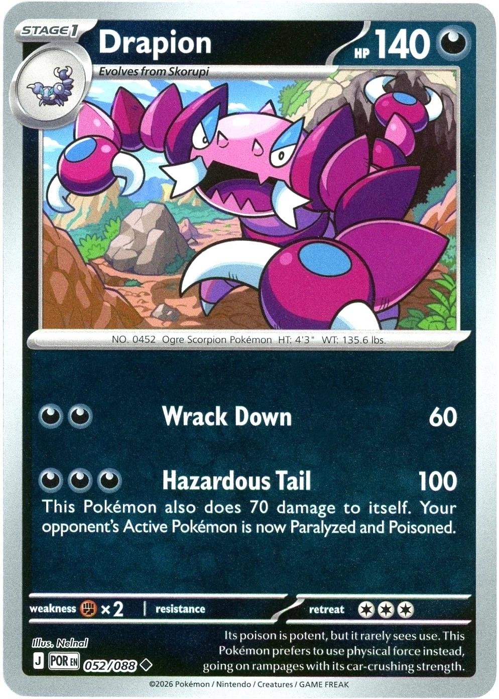 Drapion [Reverse Holo]